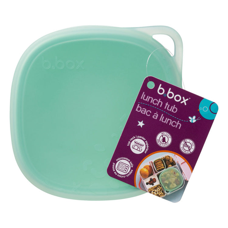 Silikonowy pojemnik B.box – szczelny, elastyczny, idealny do lunchboxa i mikrofalówki, kolor: zielony