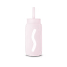 Zestaw Muuki Marshmallow: różowy ustnik i słomka do bidonu Mini 500 ml