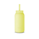 Muuki Sunny Lemonade – silikonowa słomka z nakrętką do butelki Daily Bottle