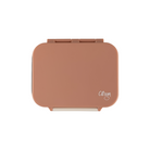 Citron Snack Box Blush Pink tritanowy pojemnik na przekąski - 3 przegródki, szczelny, łączony silikon, bez BPA