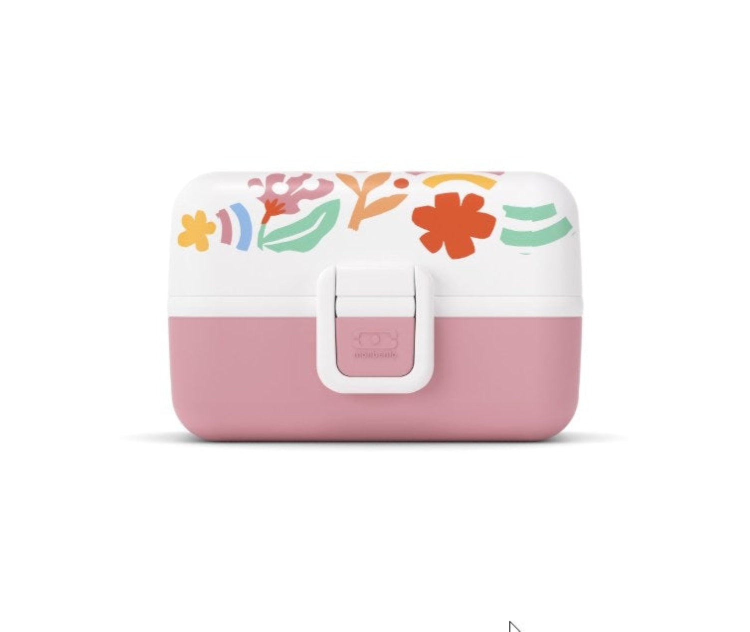 Monbento Tresor Papercut – lunchbox dla dzieci z 3 pojemnikami. Lekki, szczelny i łatwy w otwieraniu. Idealny do szkoły, na wycieczkę i piknik, wzór: wycinanka