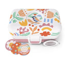 Monbento Tresor Papercut – lunchbox dla dzieci z 3 pojemnikami. Lekki, szczelny i łatwy w otwieraniu. Idealny do szkoły, na wycieczkę i piknik, wzór: wycinanka