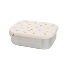 Śniadaniówka The Cotton Cloud Confetti – 1000 ml, miękka pokrywka, wyjmowana przegródka, uroczy design, idealny do szkoły / przedszkola, wzór: konfetti