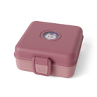 Lunchbox Monbento Snacky Blush – lekki, szczelny i bez BPA, z uchwytem, małym pojemniczkiem i sztućcami, kolor: różowy