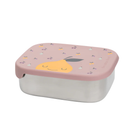 Śniadaniówka The Cotton Cloud Lemon – 1000 ml, miękka pokrywka, przegródka, uroczy design, idealny do szkoły / przedszkola, wzór: cytryna