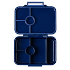 Lekkabox Classic Cosmic– lekka, niebieska śniadaniówka z 4 przegródkami, szczelna i bez BPA, idealna do szkoły, przedszkola i pracy.