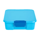 LunchBox MontiiCo Coastal – 3 przegrody, szczelny, lekki i idealny na śniadanie do szkoły lub przedszkola, kolor: niebieski