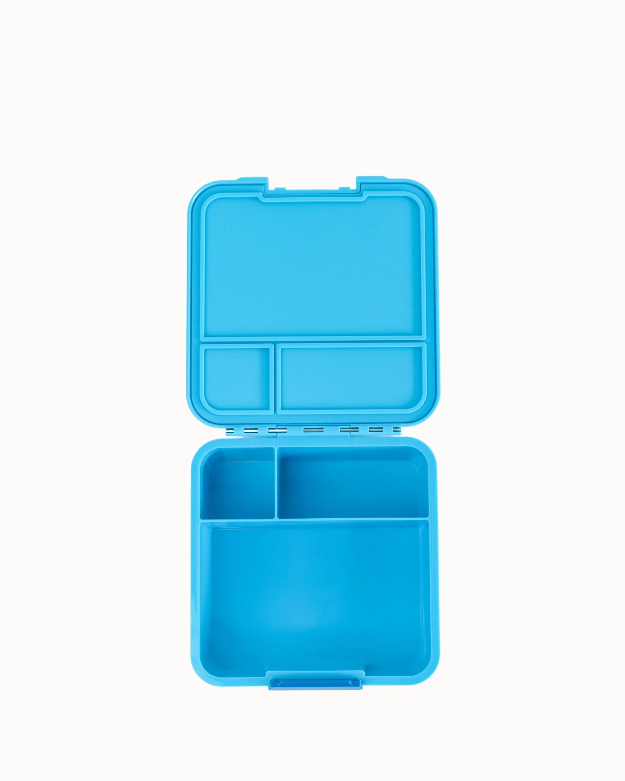 LunchBox MontiiCo Coastal – 3 przegrody, szczelny, lekki i idealny na śniadanie do szkoły lub przedszkola, kolor: niebieski