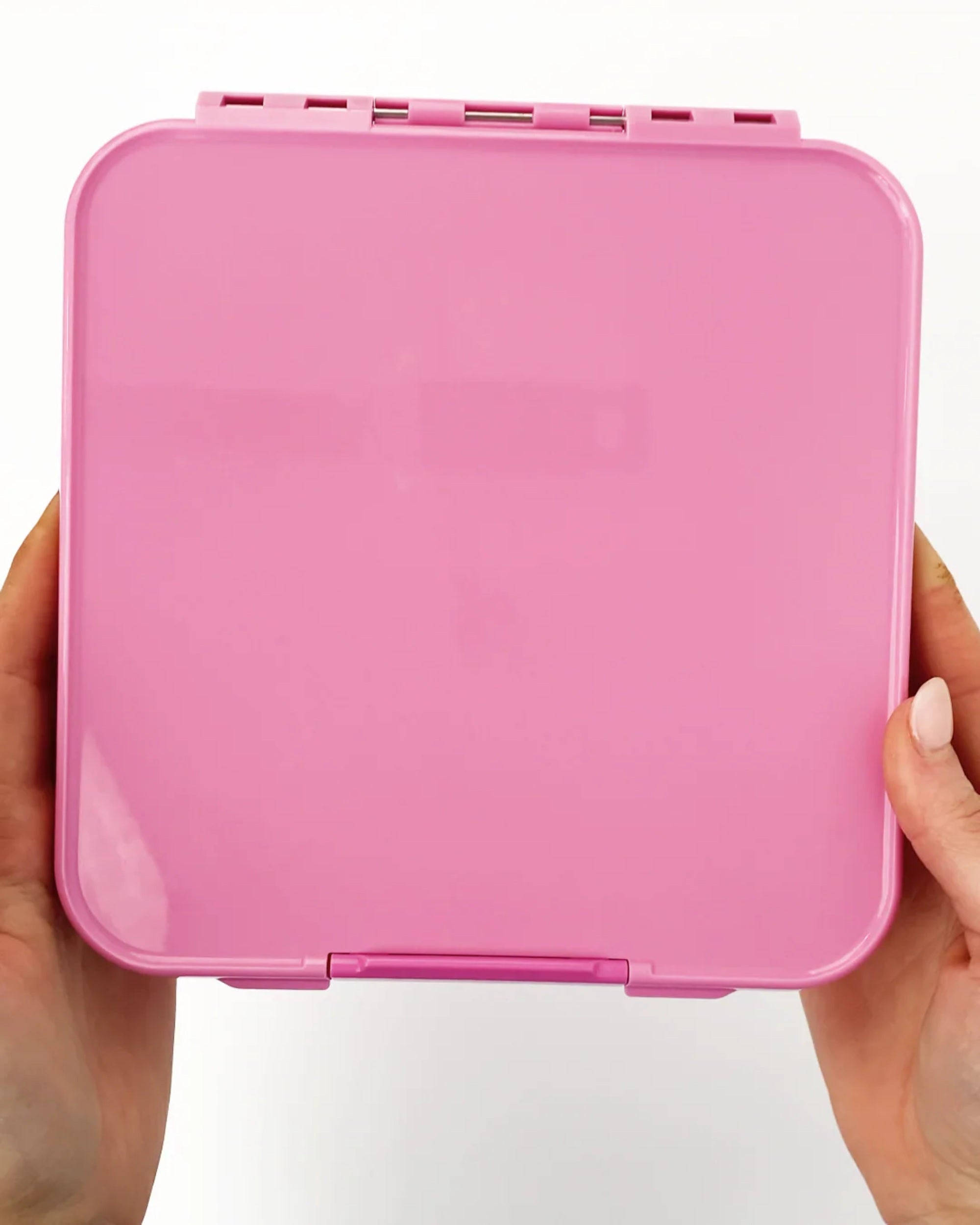 LunchBox MontiiCo Floss – 3 przegrody, szczelny, lekki i idealny na śniadanie do szkoły lub przedszkola, kolor: różowy