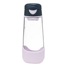 Sportowa butelka tritanowa B.box Indigo Rose 600 ml – z ergonomicznym kształtem i szerokim wlewem.