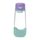Sportowa butelka tritanowa B.box Lilac Pop 600 ml – z ergonomicznym kształtem i szerokim wlewem.