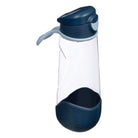 Sportowa butelka tritanowa B.box Midnight 600 ml – z ergonomicznym kształtem i szerokim wlewem.