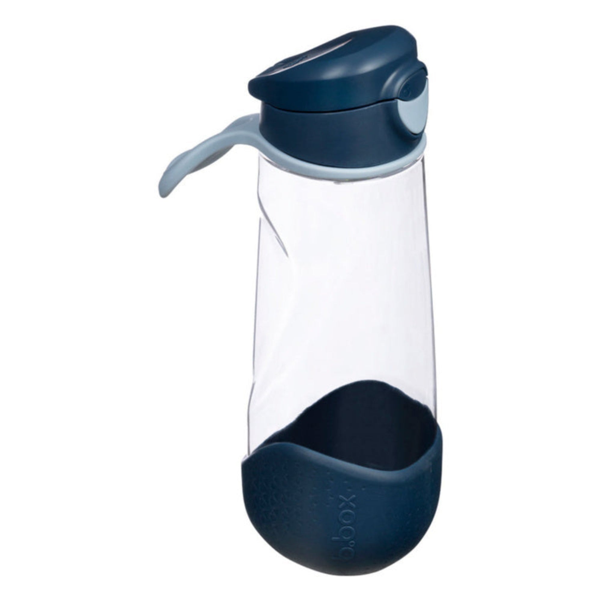 Sportowa butelka tritanowa B.box Midnight 600 ml – z ergonomicznym kształtem i szerokim wlewem.