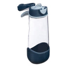 Sportowa butelka tritanowa B.box Midnight 600 ml – z ergonomicznym kształtem i szerokim wlewem.