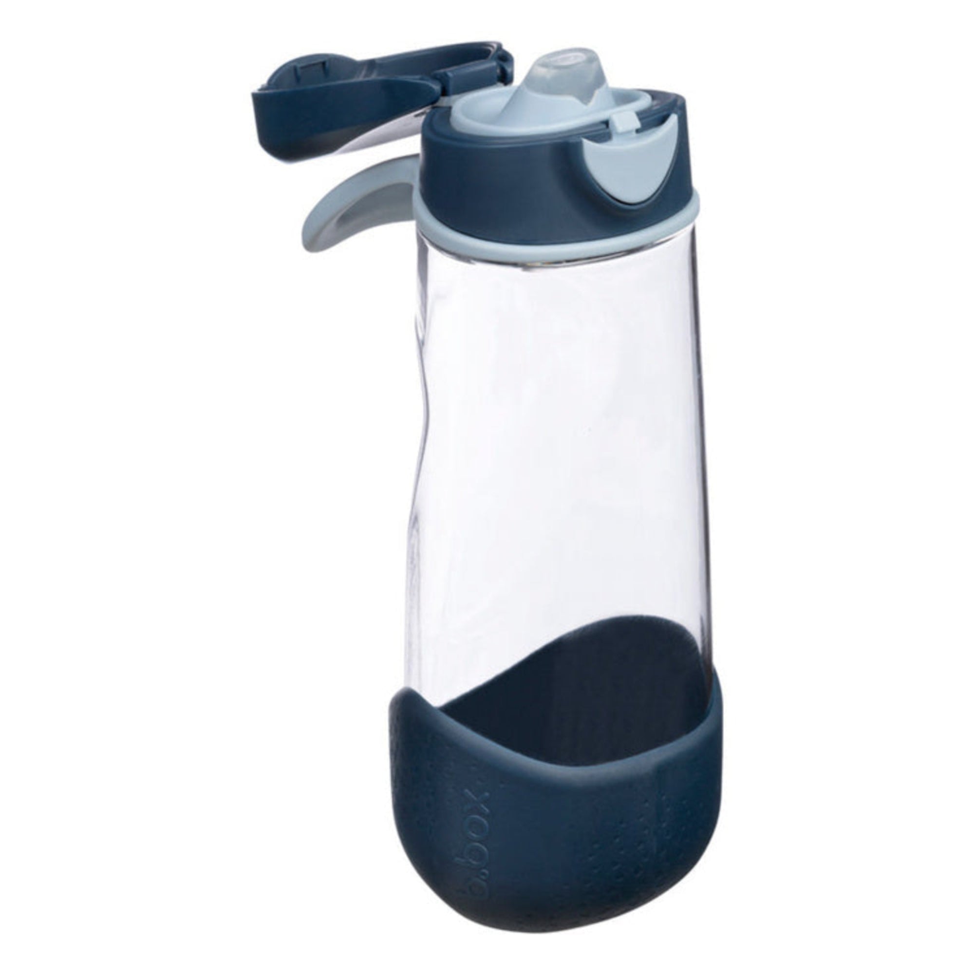 Sportowa butelka tritanowa B.box Midnight 600 ml – z ergonomicznym kształtem i szerokim wlewem.