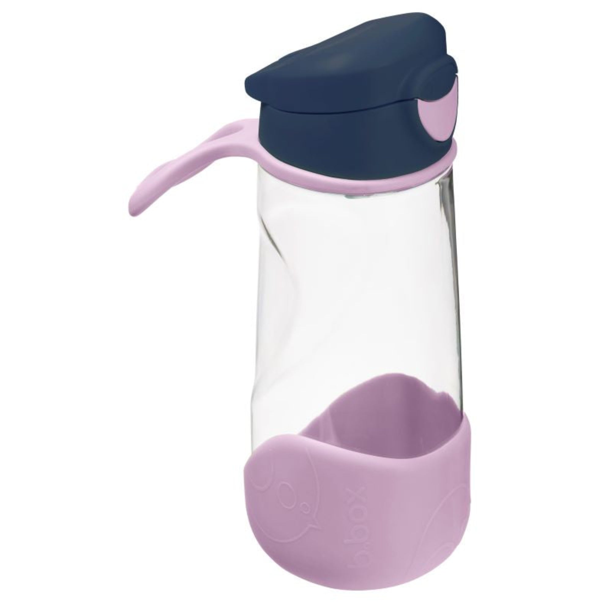 Butelka sportowa tritanowa B.Box Indigo Rose – szczelna, lekka i ergonomiczna, idealna dla dzieci, kolor: fioletowy/granatowy