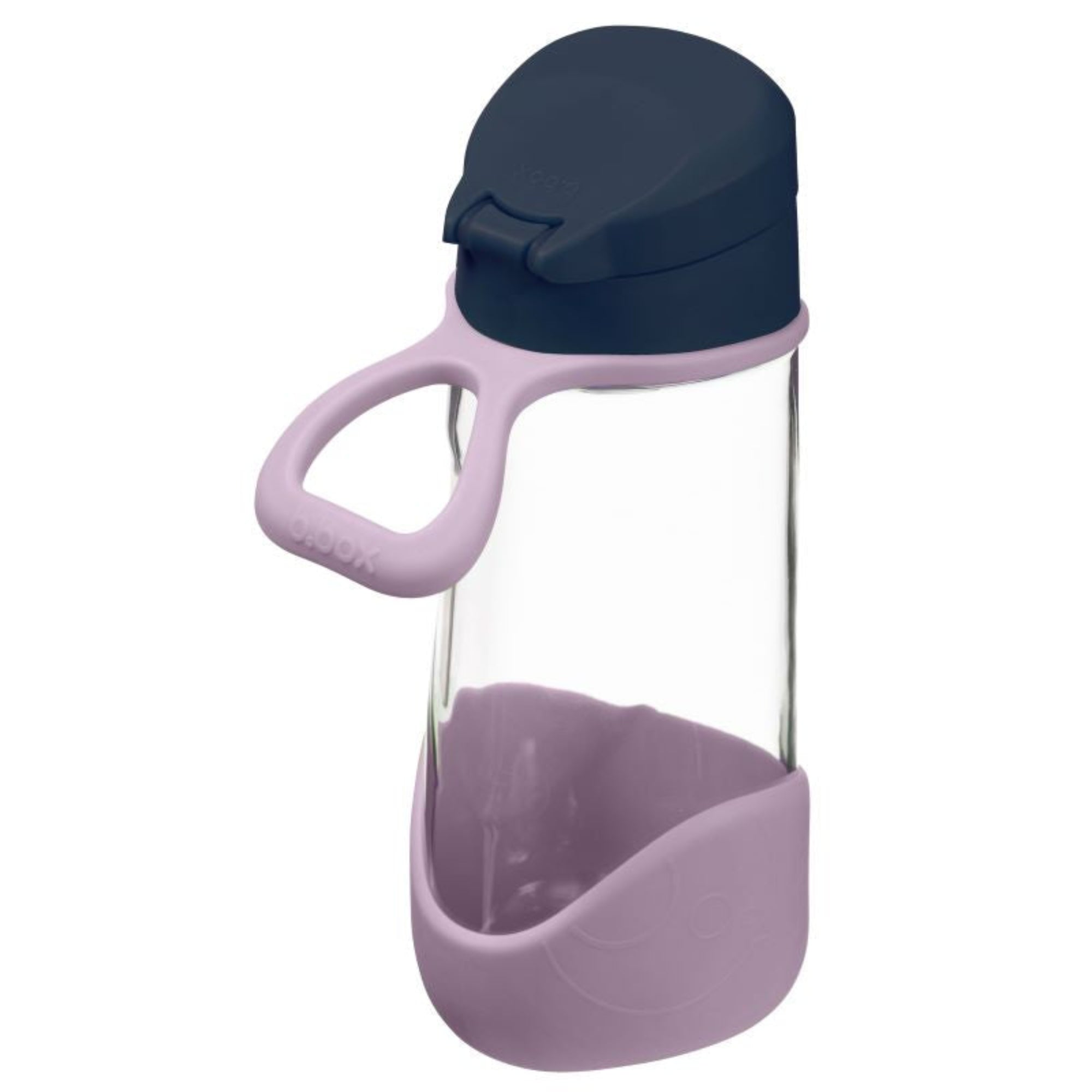 Butelka sportowa tritanowa B.Box Indigo Rose – szczelna, lekka i ergonomiczna, idealna dla dzieci, kolor: fioletowy/granatowy