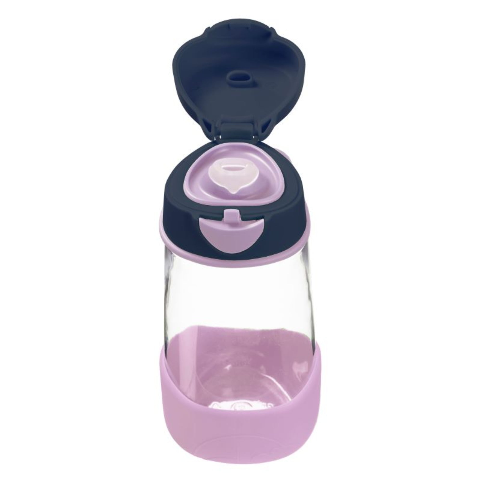 Butelka sportowa tritanowa B.Box Indigo Rose – szczelna, lekka i ergonomiczna, idealna dla dzieci, kolor: fioletowy/granatowy