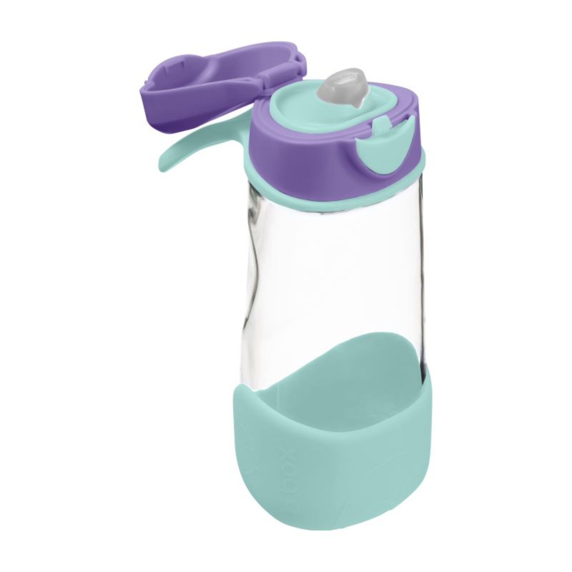 Butelka sportowa tritanowa B.Box Lilac Pop – szczelna, lekka i ergonomiczna, idealna dla dzieci, kolor: fioletowy