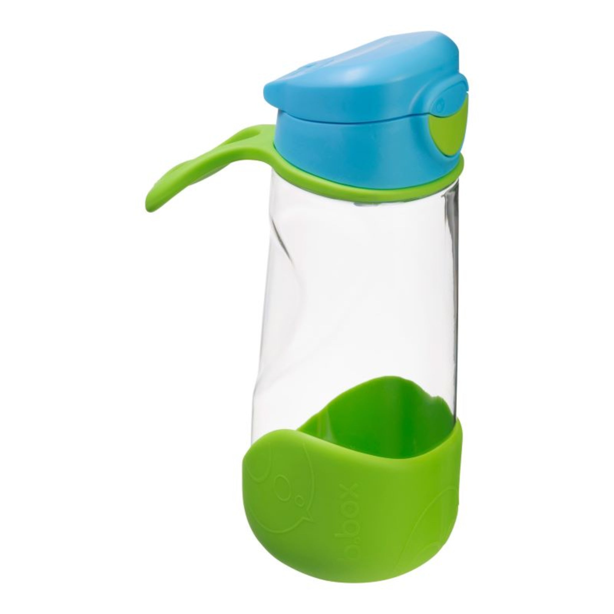 Butelka sportowa tritanowa B.Box Ocean Breeze – szczelna, lekka i ergonomiczna, idealna dla dzieci, kolor: niebieski/zielony