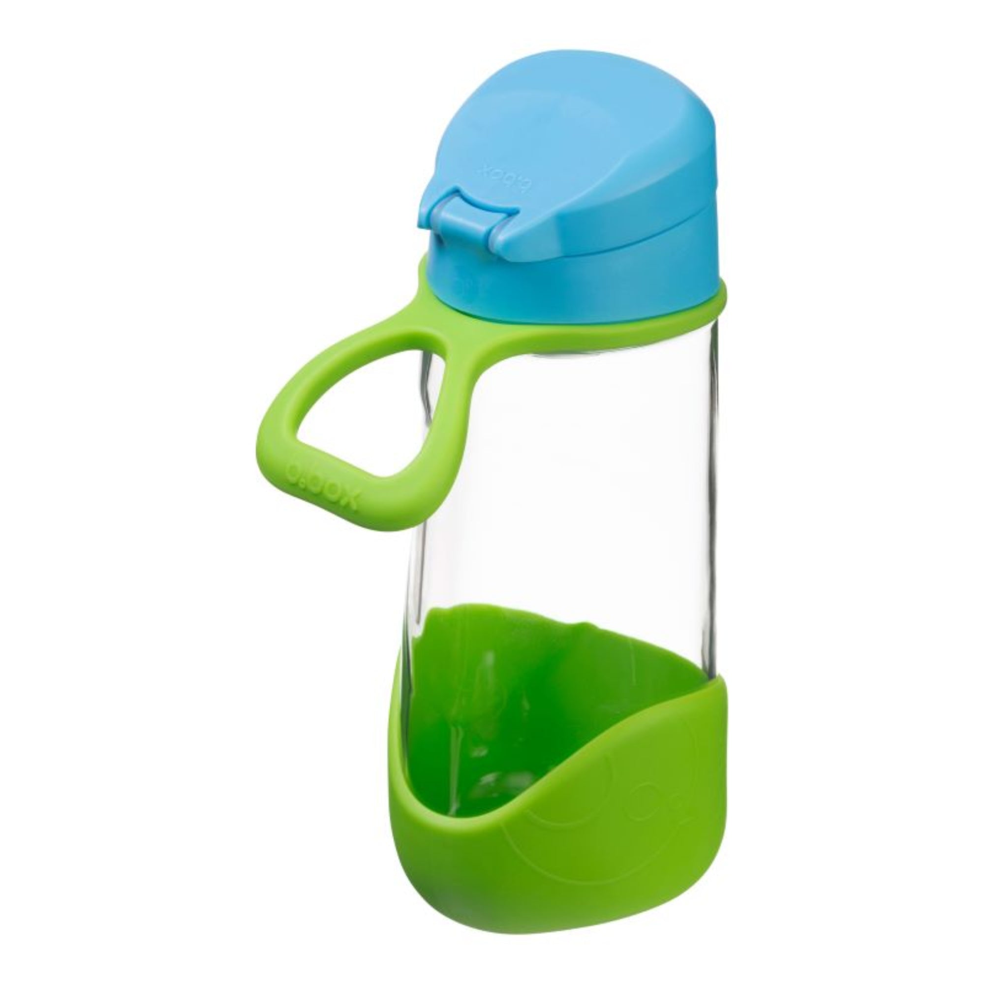 Butelka sportowa tritanowa B.Box Ocean Breeze – szczelna, lekka i ergonomiczna, idealna dla dzieci, kolor: niebieski/zielony