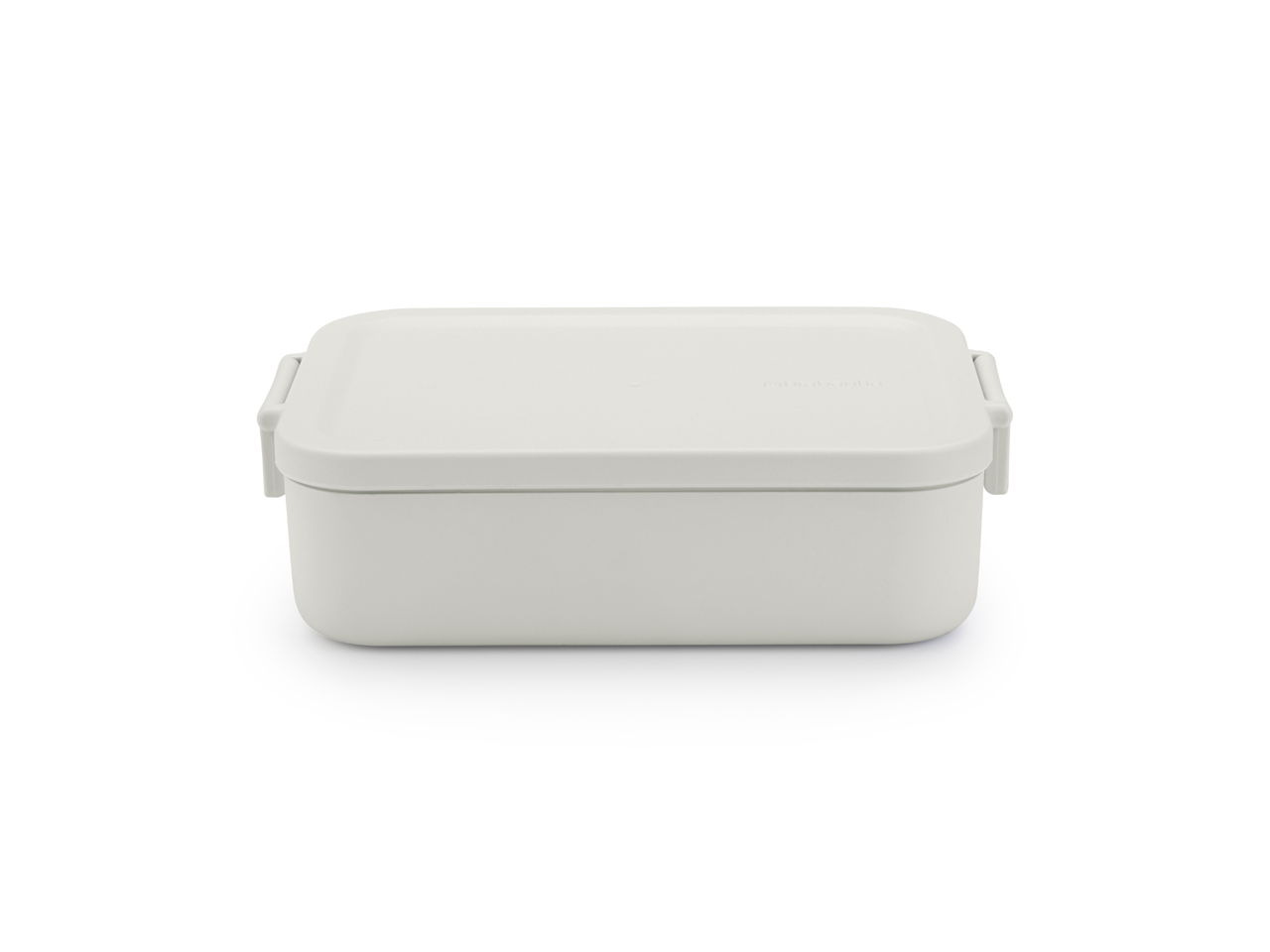 Lunchbox Brabantia Make&Take Light Grey – 1,1 l, szczelny, trwały, nadaje się do mikrofalówki, zmywarki i zamrażarki, ekologiczny, kolor: szary
