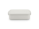 Lunchbox Brabantia Make&Take Light Grey – 1,1 l, szczelny, trwały, nadaje się do mikrofalówki, zmywarki i zamrażarki, ekologiczny, kolor: szary