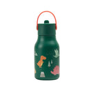Bidon dla dzieci Lund London Dino – stal nierdzewna, 400 ml, idealny dla malucha