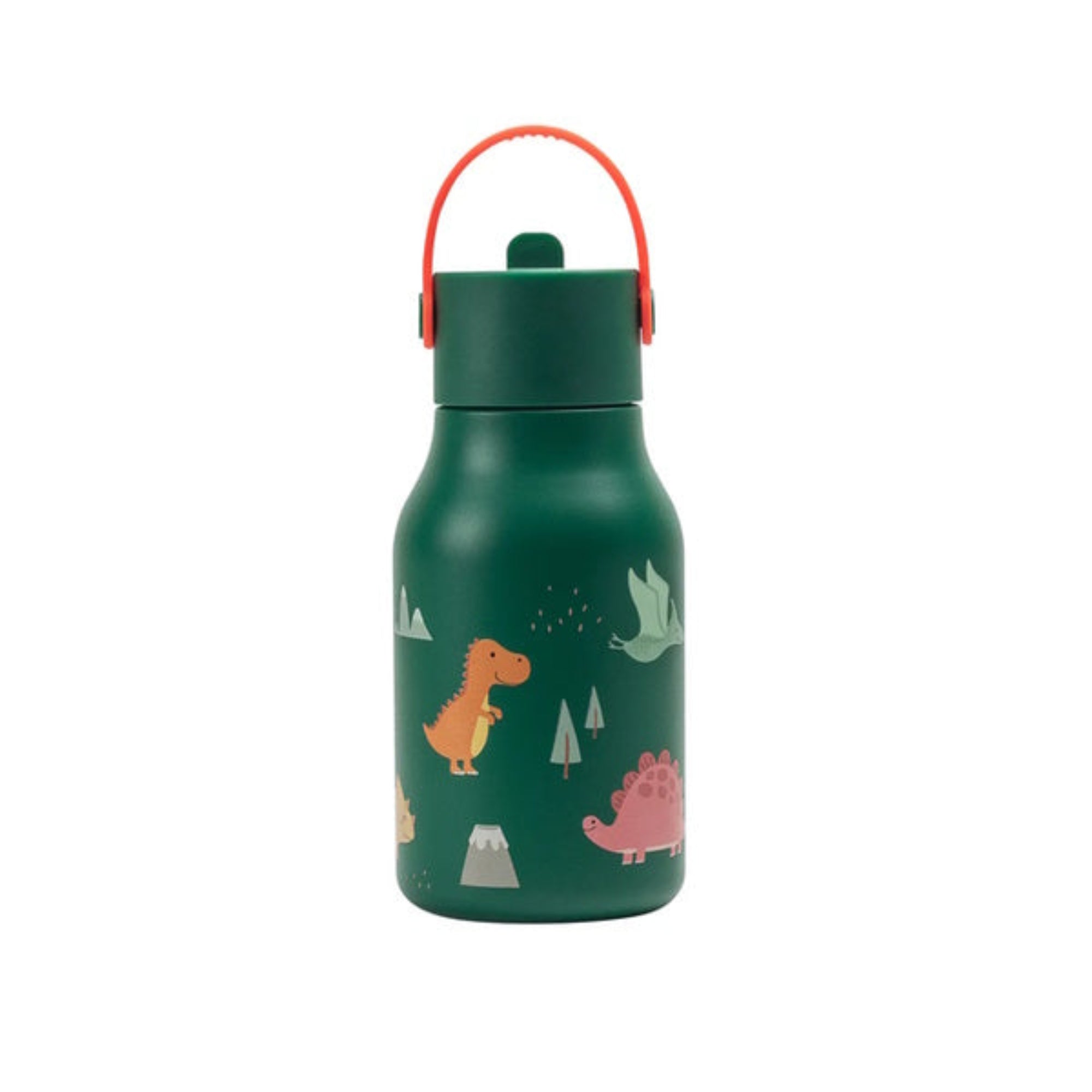 Bidon dla dzieci Lund London Dino – stal nierdzewna, 400 ml, idealny dla malucha