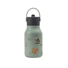 Bidon dla dzieci Lund London Woodland – stal nierdzewna, 400 ml, idealny dla malucha