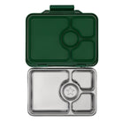 Yumbox Pret Dublin Green – stylowy, szczelny lunchbox ze stali nierdzewnej, idealny na codzienne posiłki, kolor: zielony