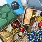 Yumbox Pret Dublin Green – stylowy, szczelny lunchbox ze stali nierdzewnej, idealny na codzienne posiłki, kolor: zielony
