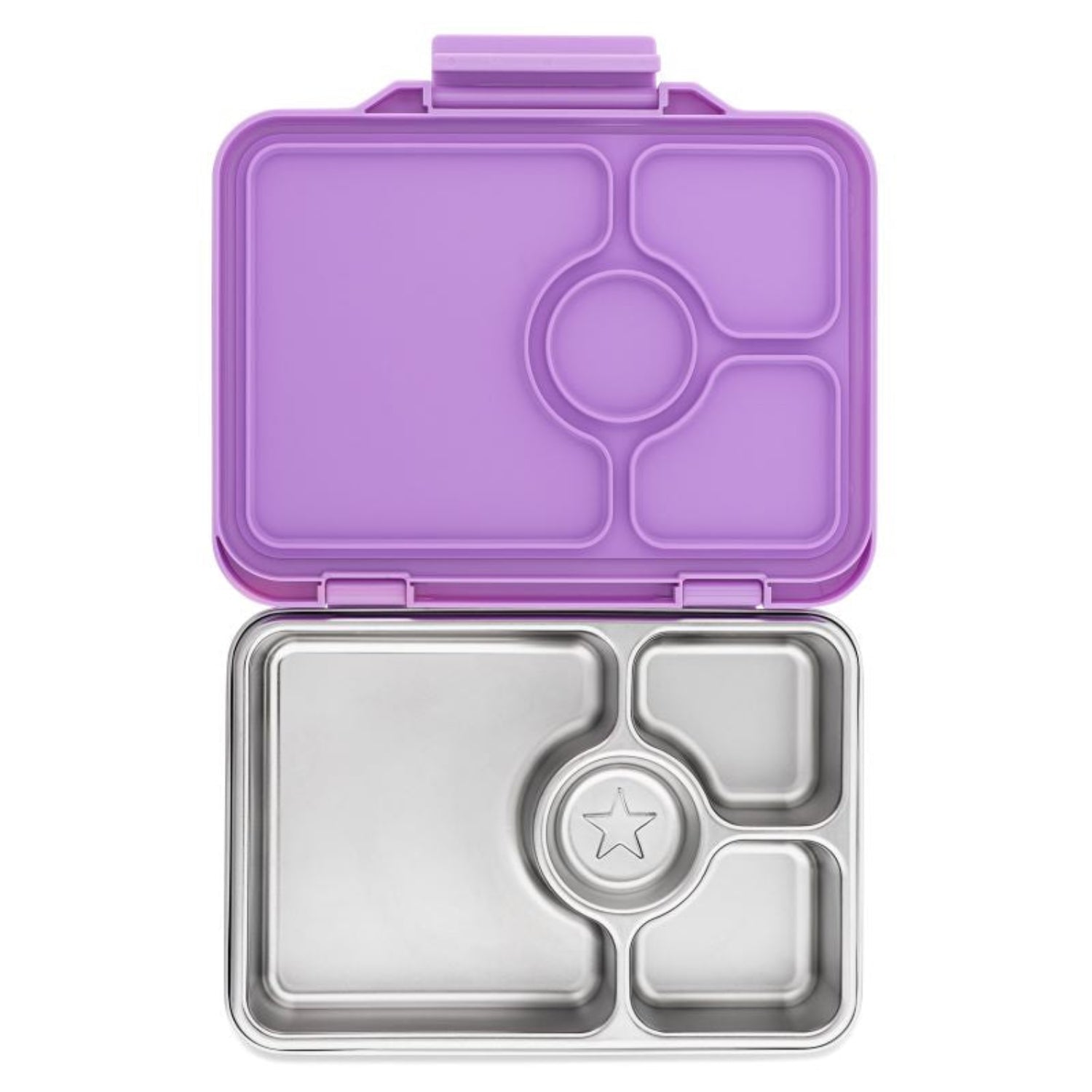 Yumbox Pret Lavande Purple – stylowy, szczelny lunchbox ze stali nierdzewnej, idealny na codzienne posiłki, kolor: fioletowy
