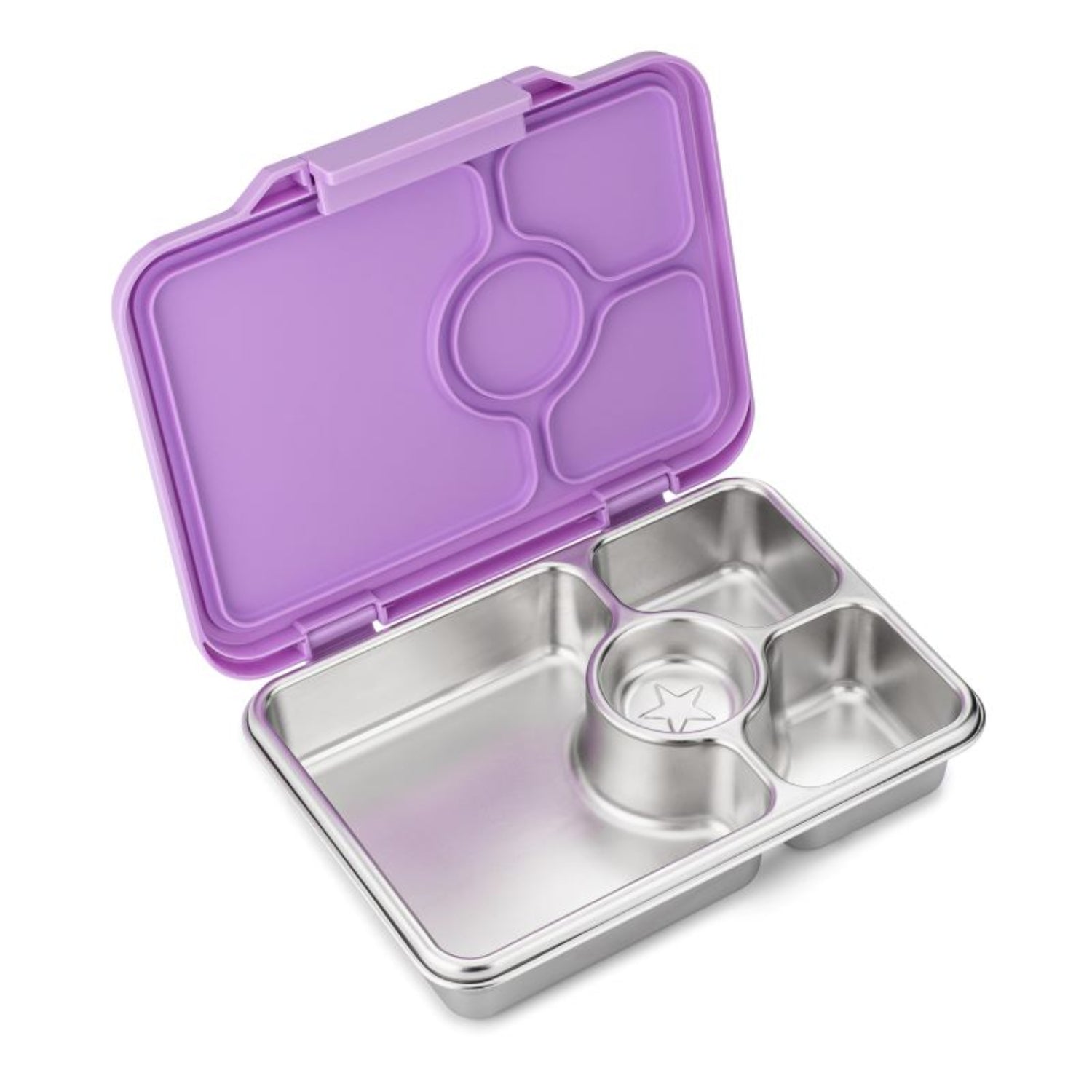 Yumbox Pret Lavande Purple – stylowy, szczelny lunchbox ze stali nierdzewnej, idealny na codzienne posiłki, kolor: fioletowy