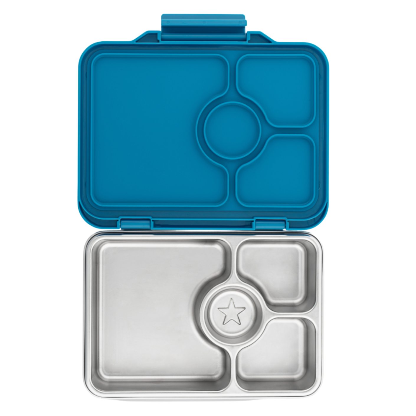Yumbox Pret Normandy Blue– stylowy, szczelny lunchbox ze stali nierdzewnej, idealny na codzienne posiłki, kolor: niebieski
