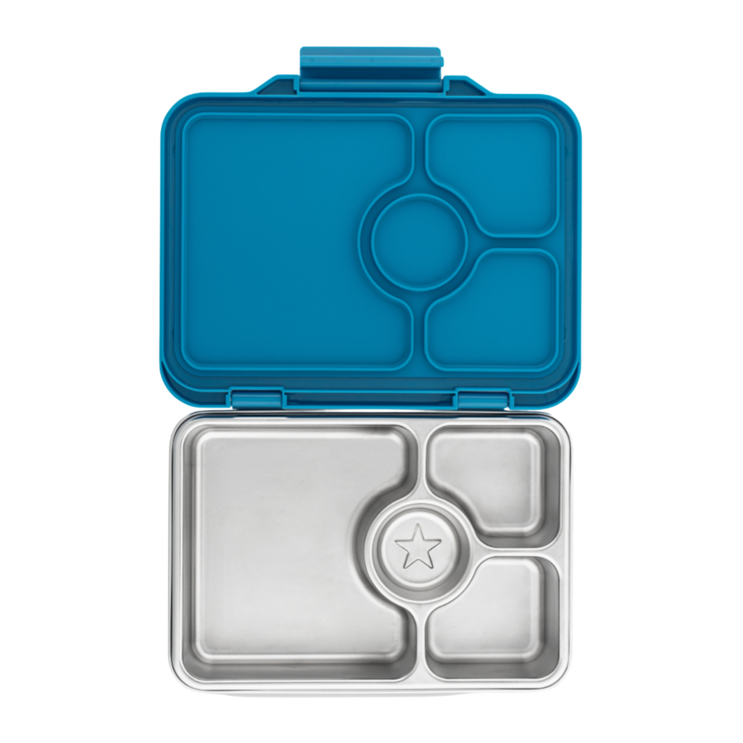 Yumbox Pret Normandy Blue– stylowy, szczelny lunchbox ze stali nierdzewnej, idealny na codzienne posiłki, kolor: niebieski
