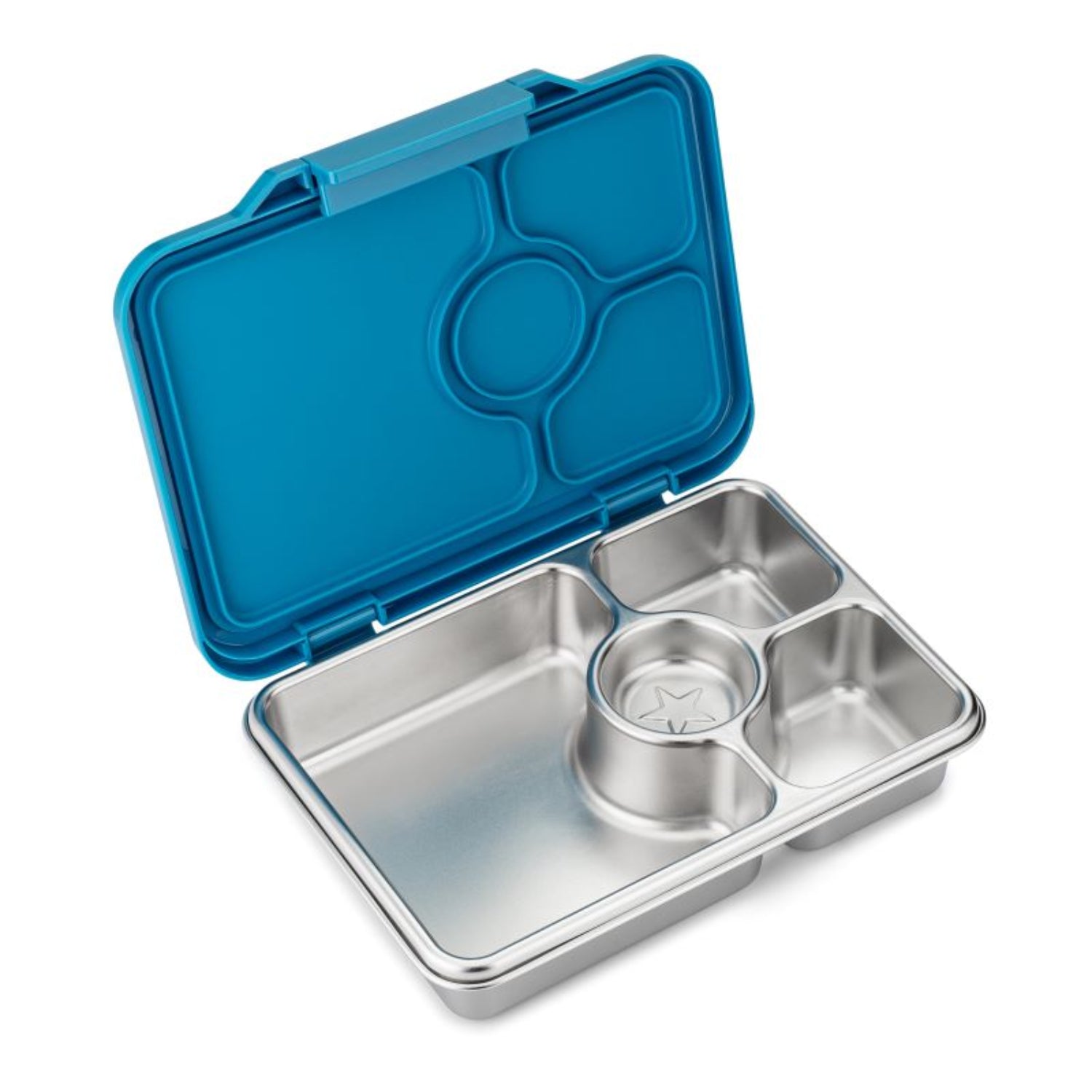 Yumbox Pret Normandy Blue– stylowy, szczelny lunchbox ze stali nierdzewnej, idealny na codzienne posiłki, kolor: niebieski
