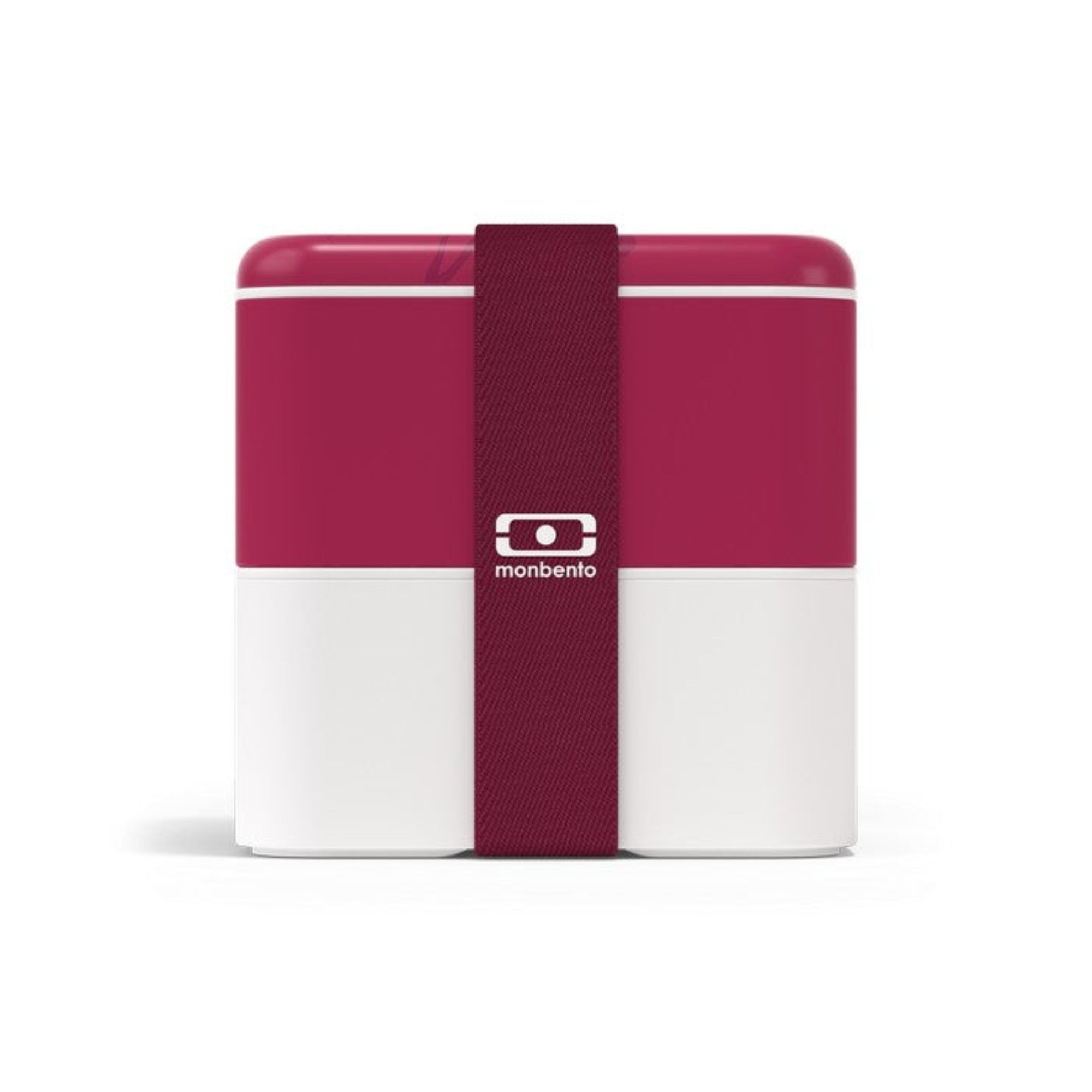 Monbento Square Magnolia – francuski lunchbox 1,7 l z dwoma pojemnikami i separatorem. Szczelny, trwały i bez BPA. Idealny do pracy, szkoły i podróży, kolor: różowy