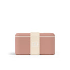 Monbento Square Pink Moka – francuski lunchbox 1,7 l z dwoma pojemnikami i separatorem. Szczelny, trwały i bez BPA. Idealny do pracy, szkoły i podróży, kolor: różowy