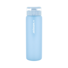 Wessper ActiveMax Glass 680 ml Blue – szklana butelka filtrująca, filtr węglowy, szkło borokrzemowe, ekologiczna, stylowa, bez BPA, kolor: niebieska