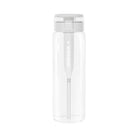 Wessper ActiveMax Glass 680 ml Transparent – szklana butelka filtrująca, filtr węglowy, szkło borokrzemowe, ekologiczna, stylowa, bez BPA, kolor: przezroczysta