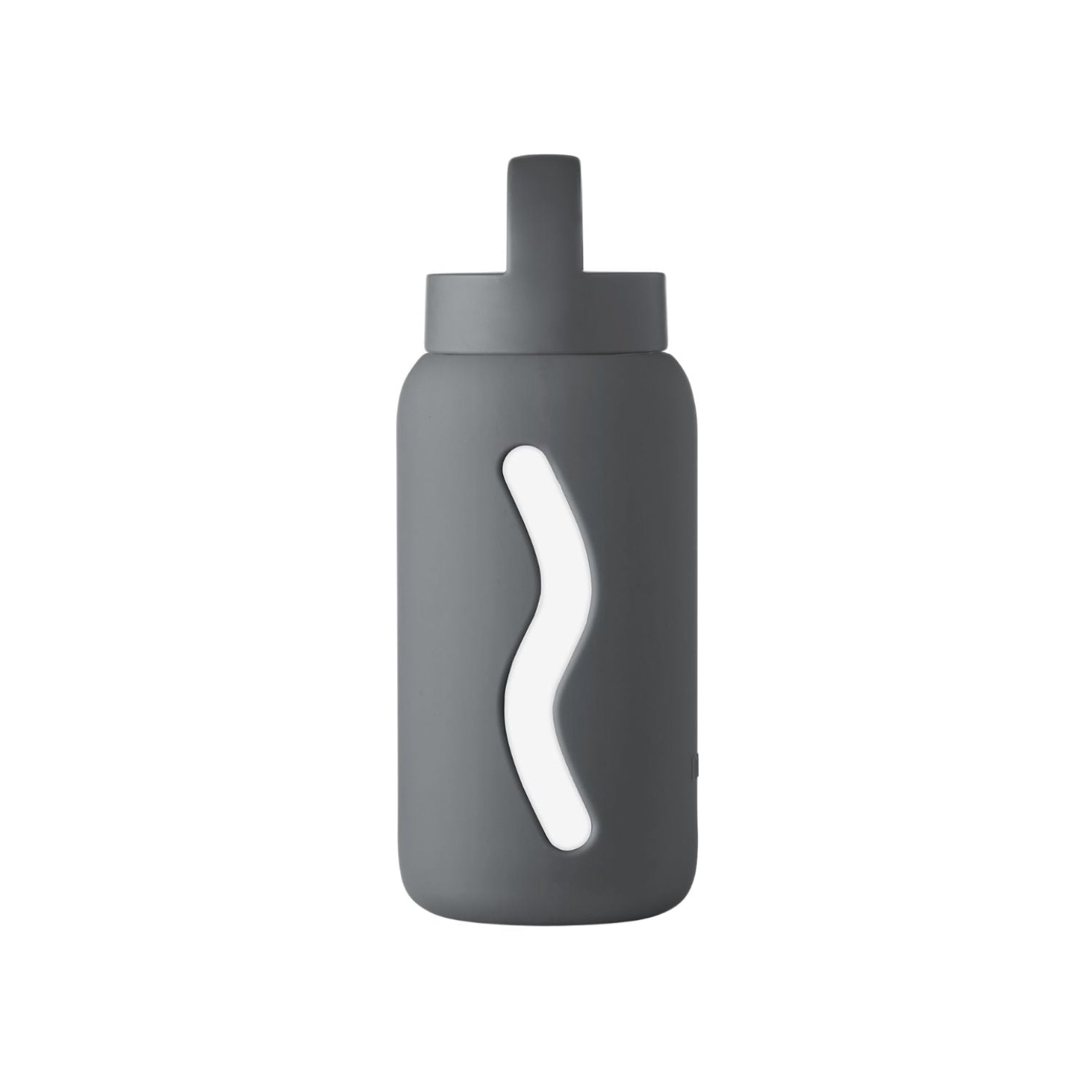 Muuki Mini Smoke Grey – kompaktowa butelka w szarym etui silikonowym