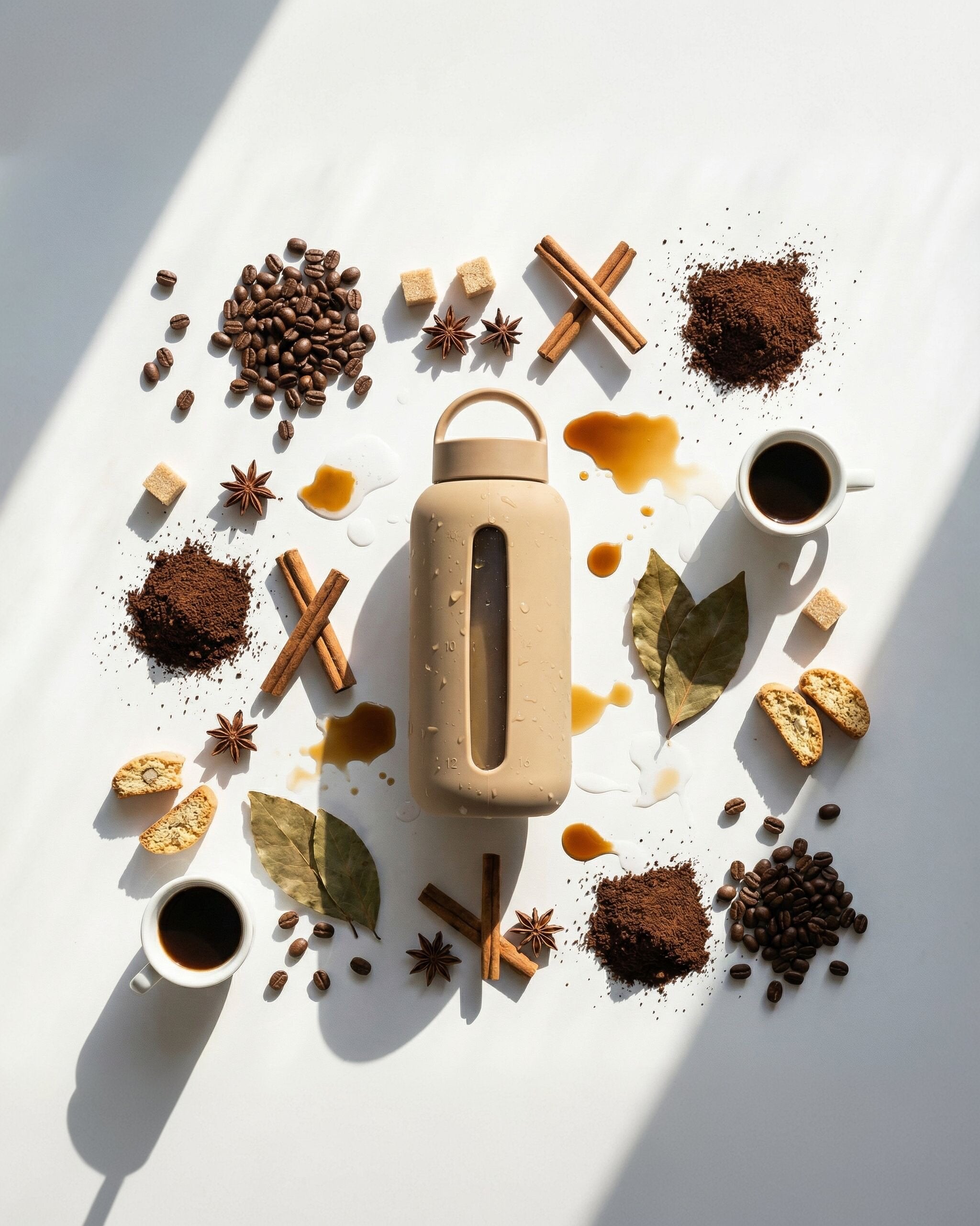 Muuki Milk Coffee – szklana butelka wielorazowa wspierająca ekologiczny styl życia