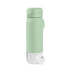 Wessper B2 GLASS Actitex™ 700 ml – szklana butelka filtrująca, redukuje chlor, szczelna, z licznikiem filtra, miętowa