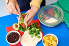 Mepal Cirqula Bento Nordic Sage – szklany lunchbox z podziałem
