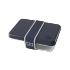 Monbento Pure szklany lunch box z przegródką Natural Blue
