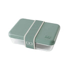 Monbento Pure szklany lunch box z przegródką Natural Green