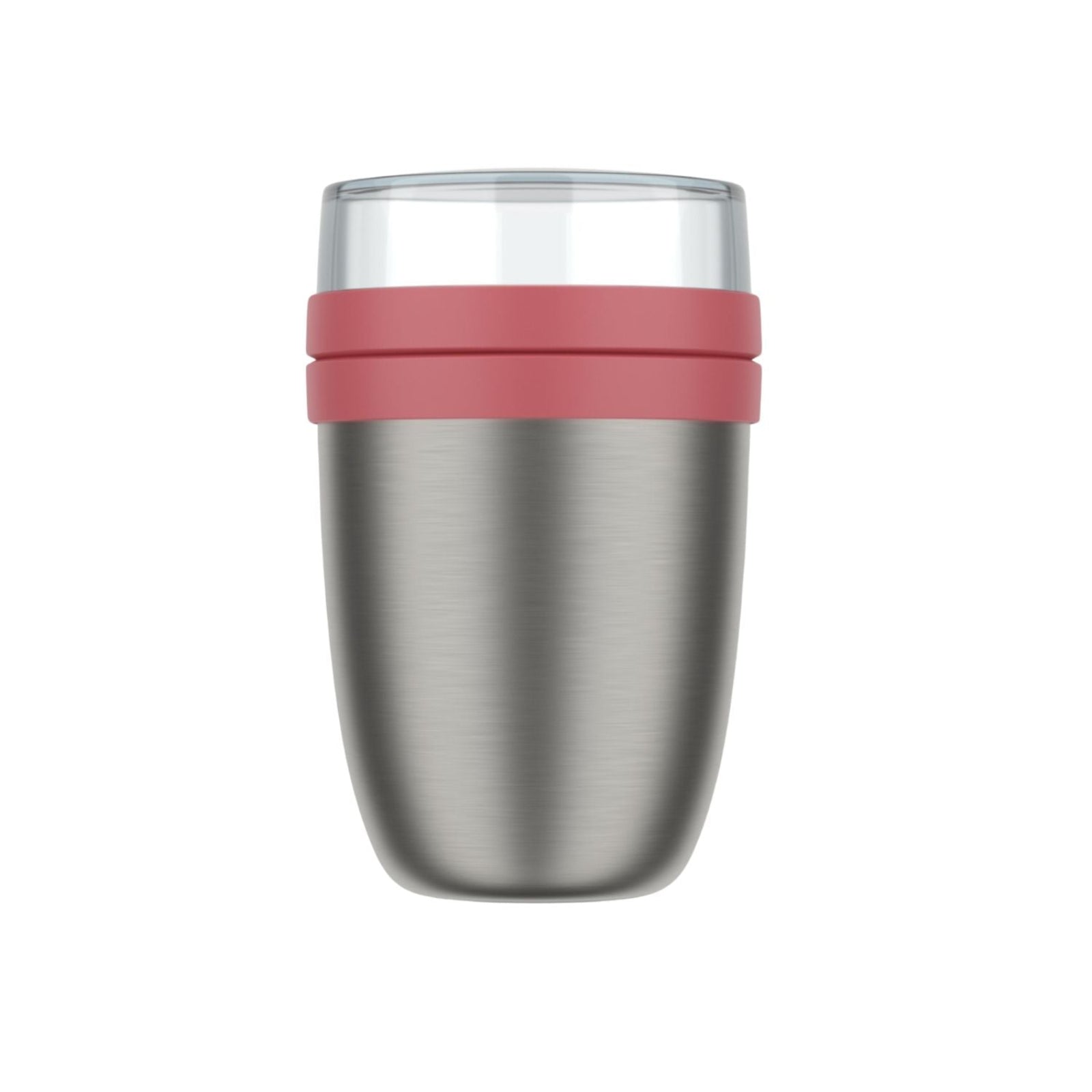 Termiczny pojemnik Mepal Lunch Pot - stalowy, z przegródką i izolacją, do pracy i szkoły, kolor: vivid mauve