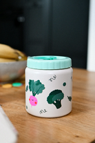 Termos obiadowy The Cotton Cloud – 500 ml, utrzymuje ciepło do 6 h, idealny do szkoły i przedszkola, wzór: warzywa