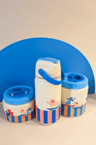 Stalowy termos 300 ml w pieski The Cotton Cloud – delikatna, pastelowa kolorystyka